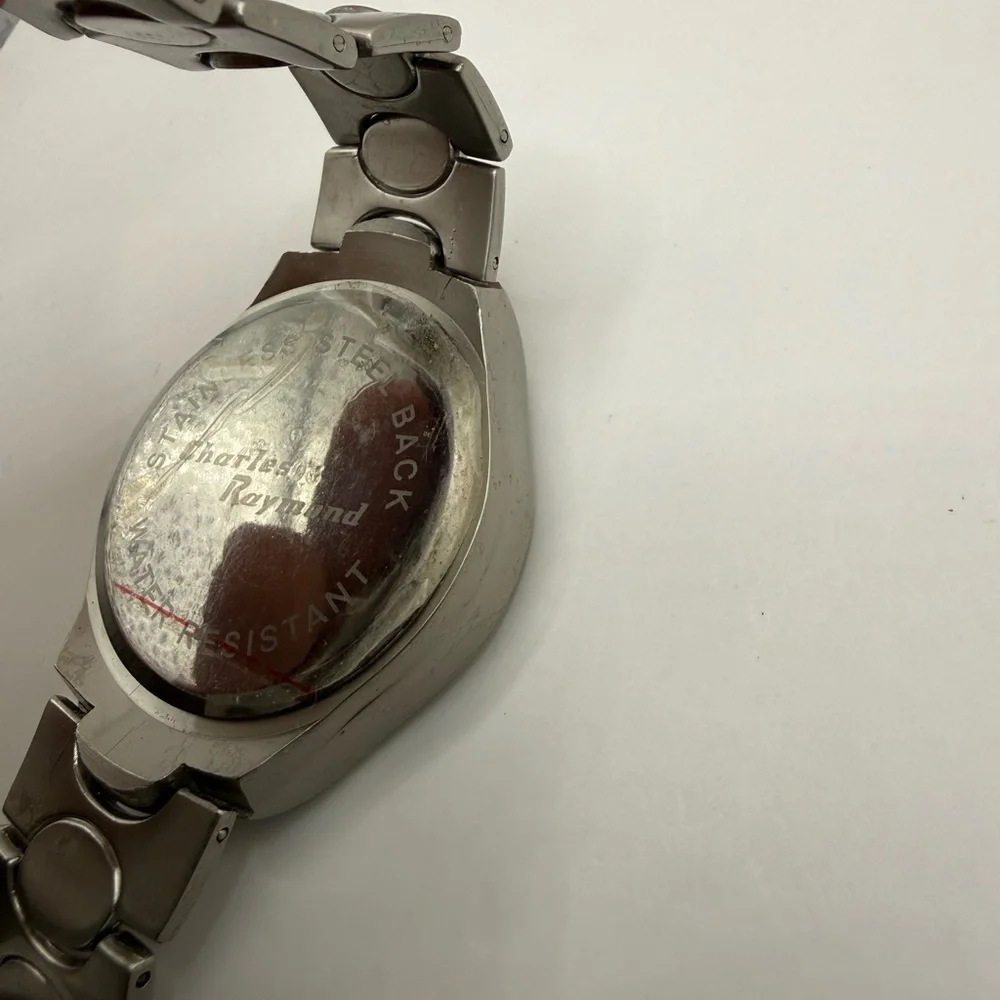 Mens Charles Raymond Silver Gradient Sector Prizm Prism Integrated (New Battery)